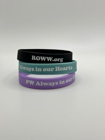 ROWW Wristbands 'Always in our Hearts'